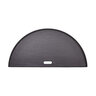 Kamado Joe Big Joe Griddle Reversible Half Moon Cast Iron Black 12 in. x 24 in.