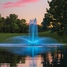 Kasco 2-Fixture RGBW18 Light Kit - App controlled Kit LED 120V 18W ea. 1,272 Lumens per Fixture and control Fixture w/ antenna 400ft Cord w/6' Quick Disc. Stub Cord For Kasco Fountains and Aerators 1/2 and 3/4 HP