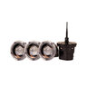 Kasco 2-Fixture RGBW18 Light Kit - App controlled Kit LED 120V 18W ea. 1,272 Lumens per Fixture and control Fixture w/ antenna 400ft Cord w/6' Quick Disc. Stub Cord For Kasco Fountains and Aerators 1/2 and 3/4 HP