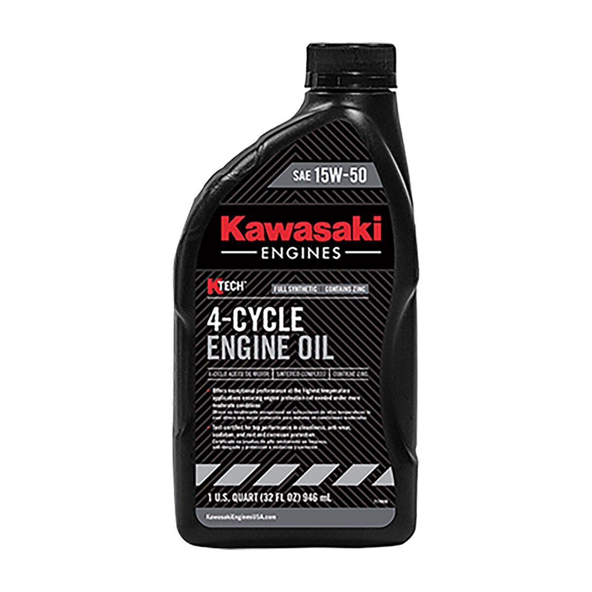 Kawasaki K-Tech 4-Cycle Engine Oil 15W50 1 qt | SiteOne US