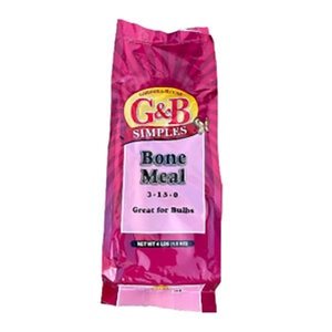 G&B Organics Bone Meal Fertilizer 3-15-0 4 lb. Bag