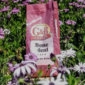 Kellogg G&B Fish Bone Meal 3-18-0 Organic Fertilizer 3.5 lb. bag