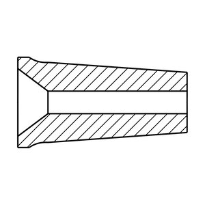 1/2 in. Type B Ceramic Nozzle (CB8)