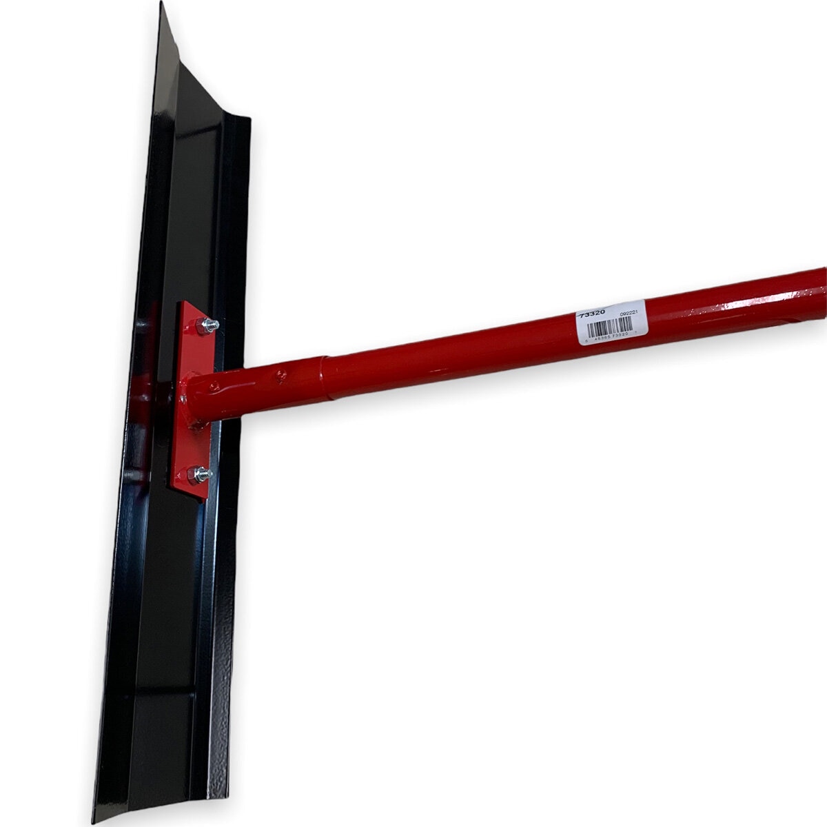 Steel Concrete Come-A-Long/Backfill Rake 60 in. Red Aluminum Handle ...