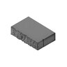Keystone Rectangle Cap Buff 18 in. x 13-1/2 in. x 4 in. (48 pc./pallet)