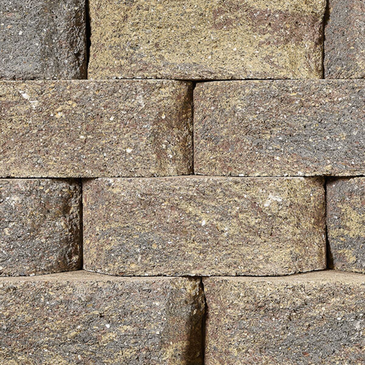 Keystone Legacy Stone Split Wall Block Sierra Blend 6 in. x 16 in. x 10 ...