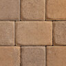 Keystone Plaza Stone 3 Tone Brown Standard Square 60 mm 6 in. x 6 in. (100 sq. ft./pallet)