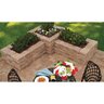 Keystone Rumblestone Wall Trapezoid Cafe 3-1/2 in. x 7 in. x 10-1/4 in. (120 pc./pallet)