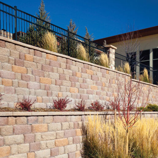 Keystone Regal Stone Pro 8 in. Wall Rockface 3 pc. Combo, 7-11-18 in ...