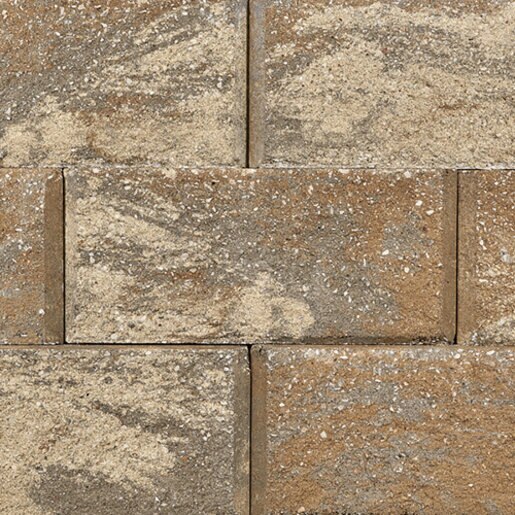 Keystone Regal Stone Pro 8 in. Wall Rockface Sand Blend 8 in. x 18