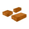 Keystone Citystone Demi 3 pc. 3 Tone Brown 60 mm (103 sq. ft./pallet)