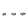 Keystone Plaza Stone Paver 3 pc. Combo Sandstone 60 mm (106 sq. ft/pallet)