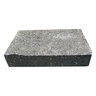 Keystone Wall Cap 8 in. x 12 in. x 2 in. Charcoal (120 pc./ pallet)