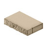 Keystone Rectangle Cap 3 in. x 13-1/2 in. x 18 in. Pewter (48 pc./pallet)
