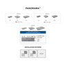 Keystone Panorama Demi Paver 3 pc. Combo 4x8, 8x8, 8x12 North Creek Gray 60 mm (103 sq. ft./pallet)