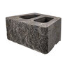 Keystone Regal Pro 8 in. Corner Rockface Dark Granite Blend (24 pc./pallet)