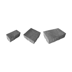 Keystone Eco-Panorama Paver 3 pc. Combo 4x8, 8x8, 8x12 Granite 80 mm (86 sq. ft./pallet)