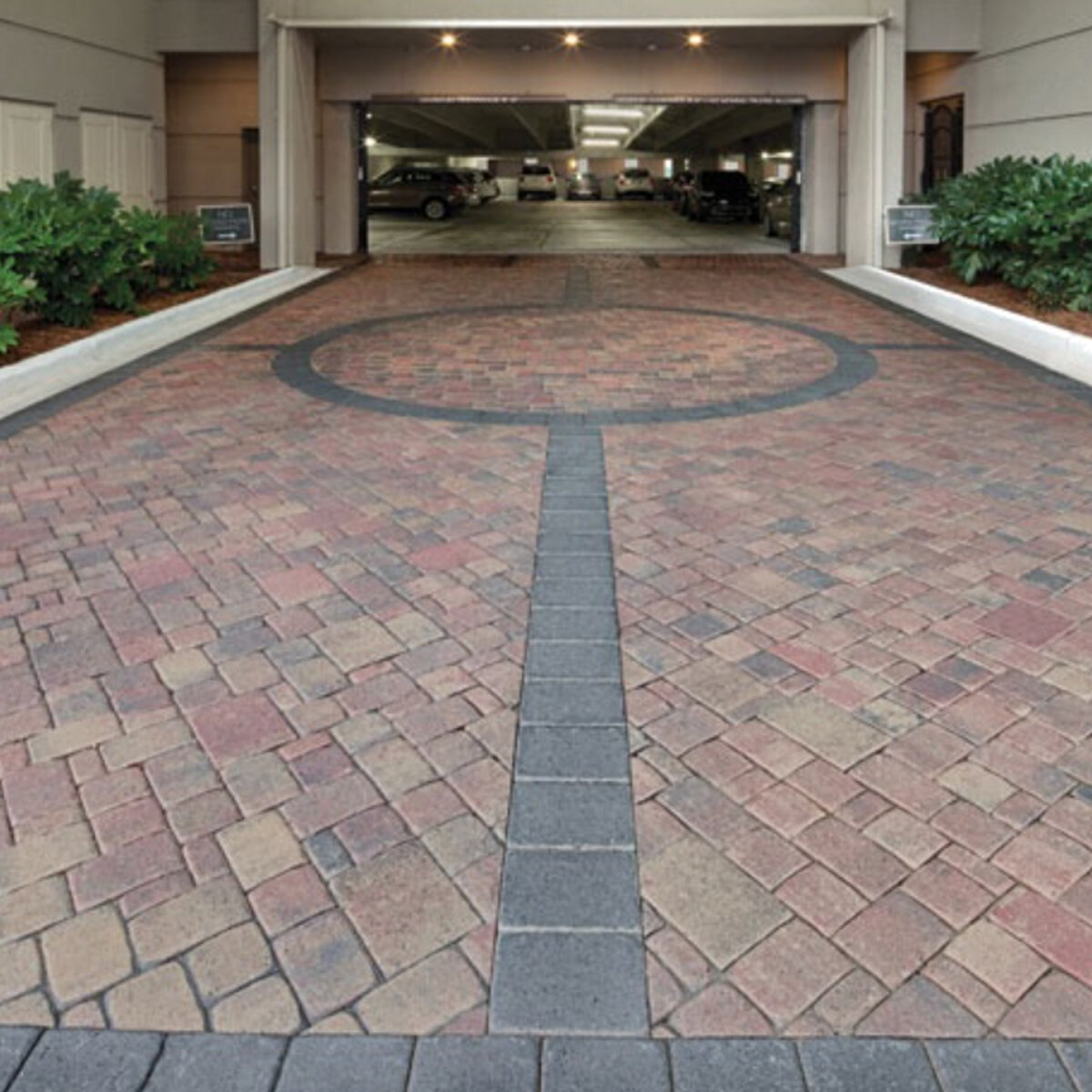 Keystone Plaza Stone Paver Rectangle Charcoal 6 in. x 9 in. 60 mm (112 ...