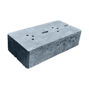 Keystone Lenza Wall Block Charcoal 18 in. x 9 in. x 5 in. (50 sq. ft./pallet)
