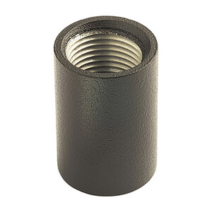 Kichler Stem Coupler 1 in. Textured Black Aluminum for Lighting Applications, 1-5/9 in. Length