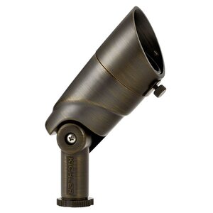 Kichler 16017 Up Light VLO Brass Housing Centennial Brass 2W/3.5W/5.5W 2700K 60 Degree LED