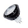 Kichler Professional Series MR16 LED Lamp, 4W 2700K Warm White, 60 Degree Beam Angle, 285 Lumens, Bi-Pin Base - Clear Finish, Aluminum Housing, 12V
