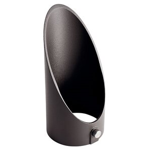 Kichler Architectural Bronze Medium Long Cowl 5-3/4 in. Textured Finish Cowl Light Fixture