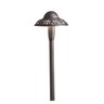 Kichler 15857 Path Light Aluminum Architectural Bronze Finish 4.3W 3000K LED