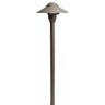Kichler 15470 Path Light Textured Architectural Bronze Finish 16.2W LED, 12V, 1 Lamp, 21-1/4 in. Height, Aluminum Housing