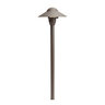 Kichler 15470 Path Light Textured Architectural Bronze Finish 16.2W LED, 12V, 1 Lamp, 21-1/4 in. Height, Aluminum Housing