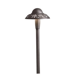 Kichler 15857 Path Light Aluminum Architectural Bronze Finish 4.3W 2700K LED