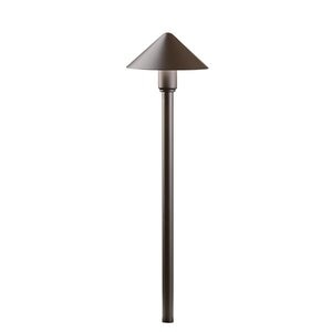 Kichler 16120 Path Light Aluminum Architectural Bronze Finish 4.3W 2700K LED