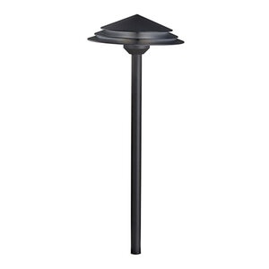 Kichler 16124 Path Light Aluminum Textured Black Finish 3.8W 2700K LED