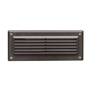 Kichler Brick Light Architectural Bronze 5W 3000K LED