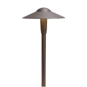 Kichler 15811 Path Light Aluminum Architectural Bronze Finish 4.3W 3000K LED
