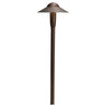 Kichler 15870 Path Light Aluminum Architectural Bronze Finish 4.3W 3000K LED