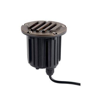 Kichler 15497 In-Ground Light Brass Housing Centennial Brass No Lamp