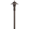 Kichler 15502 Path Light Brass Housing Centennial Brass Finish