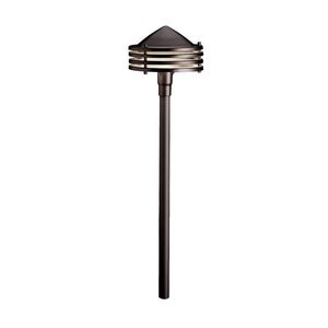 Kichler 15318 Xenon Path Light Aluminum Housing Architectural Bronze Finish