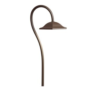 Kichler 15807 Path Light Aluminum Architectural Bronze Finish 4.3W 3000K LED
