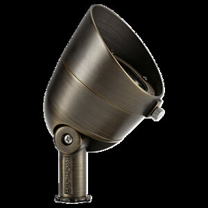 Kichler 16152 Up Light Gen 1.5 Brass Housing Centennial Brass 2.5W 2700K 60 Degree LED