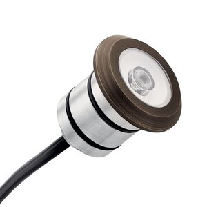 Recessed In-Ground Light 2W 2700K LED Centennial Brass