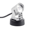 Kichler 12V LED Stainless Steel Underwater Accent Light 2700K Warm White 400 Lumens, 60° Beam Angle, 50,000 Hour Life