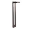 Kichler 12V Two Arm Path Light Textured Black Finish 16.25W LED with Ground Stake, 22 in. Height, T5 Lamp Type