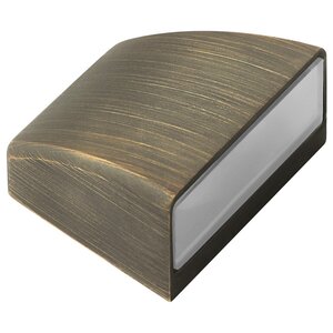 Kichler Mini All-Purpose Side Fire Scone Accessory Centennial Brass