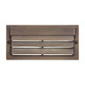 Kichler Step Light Surface-Mount Louvered Textured Architectural Bronze 7 Lumens 3000K LED