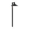 Kichler 15800 Ripley Path Light Textured Black 2700K LED