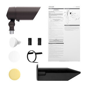 Kichler 16193 Accent Light Kit Architectural Bronze Adjustable Drop-In MR16 LED