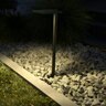Kichler 6 in. Shallow Shade Path Light Black Finish 2700K LED