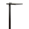 Kichler 8 in. Shallow Shade Path Light Black Finish 2700K